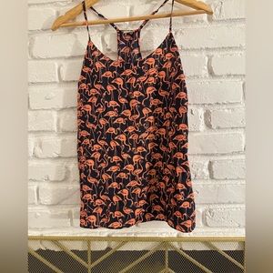 J. Crew Size 2 Flamingo Tank Top
